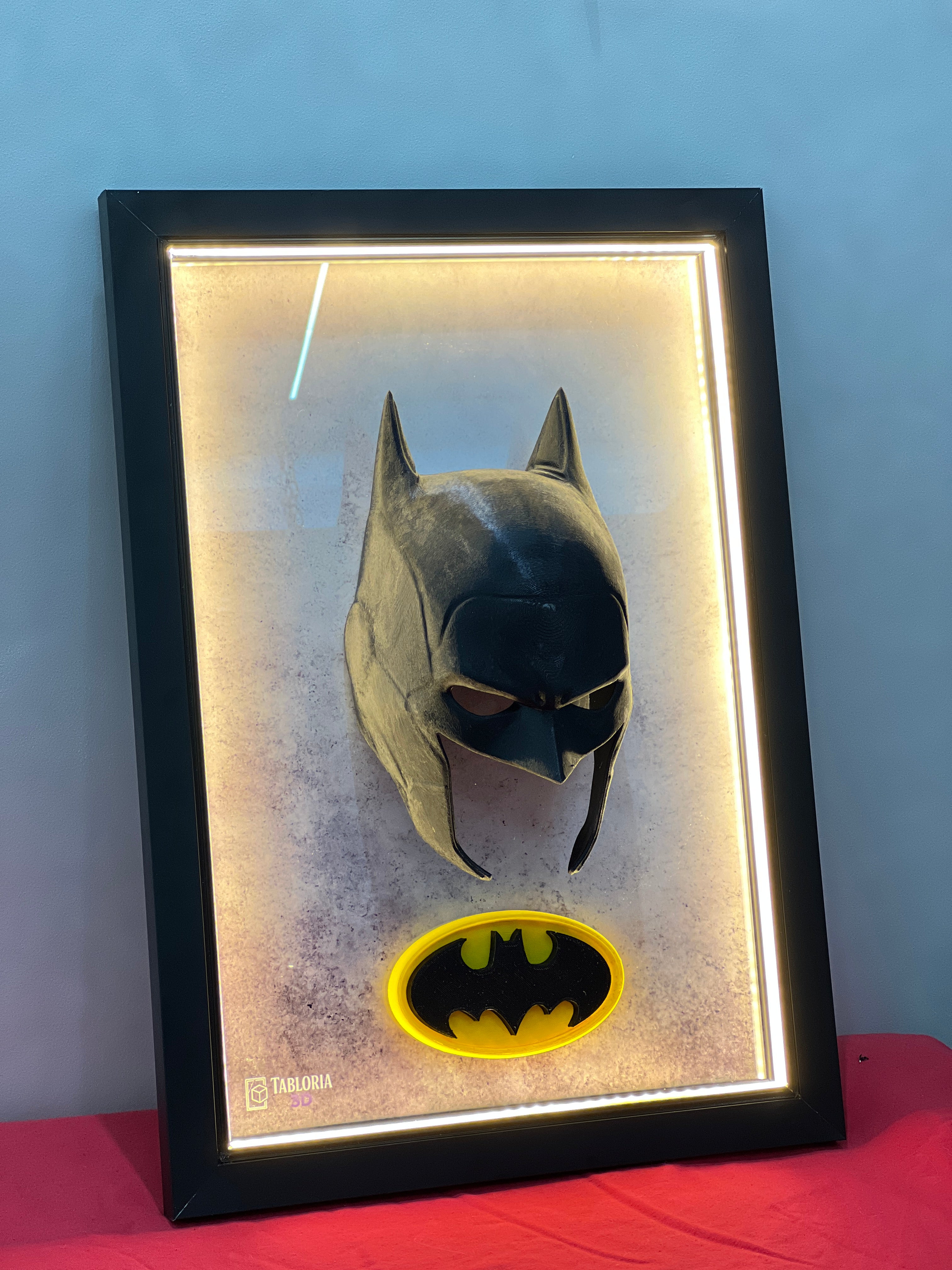“Batman mask 3d portrait”