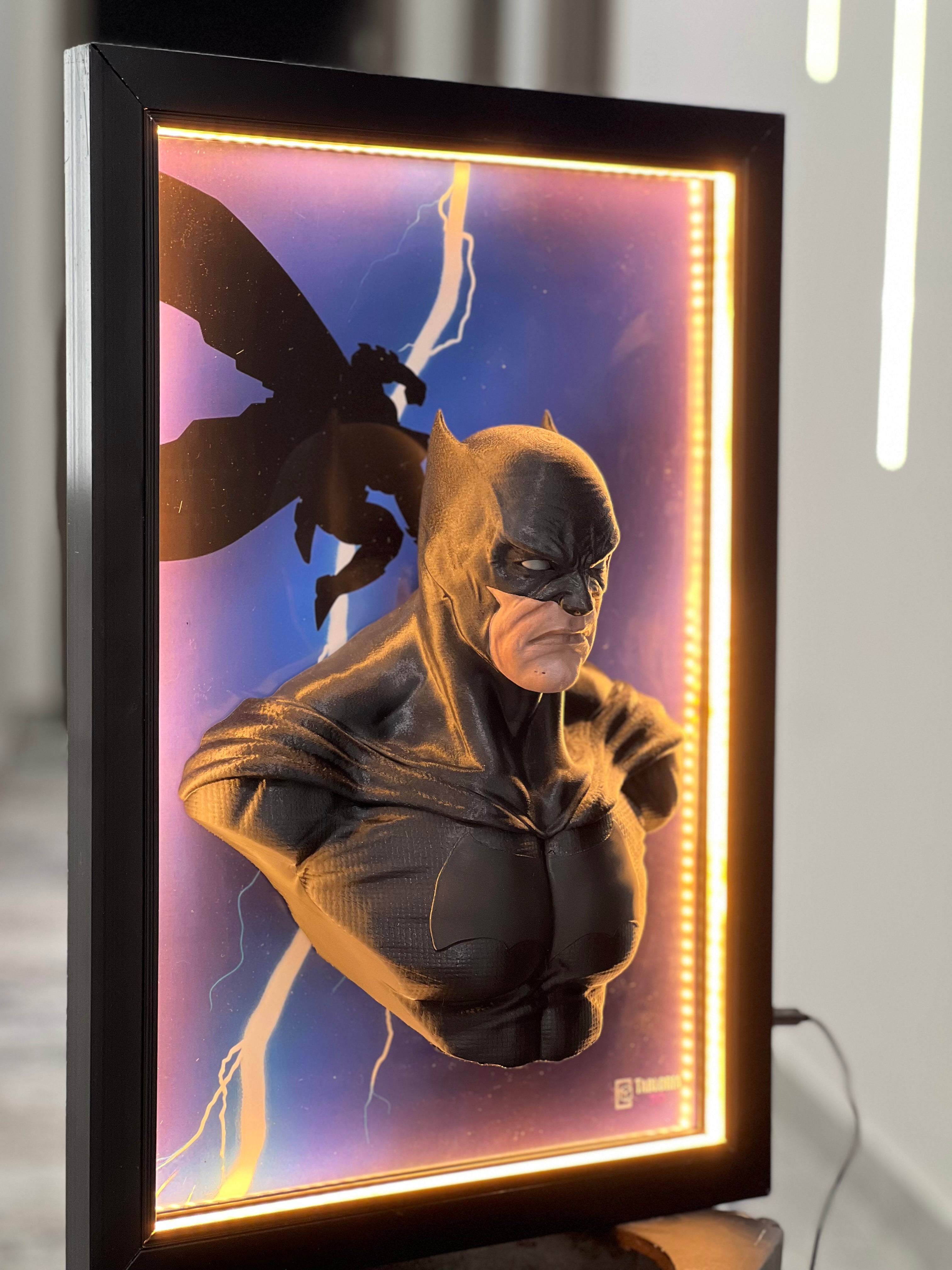 “Batman returns 3d portrait”