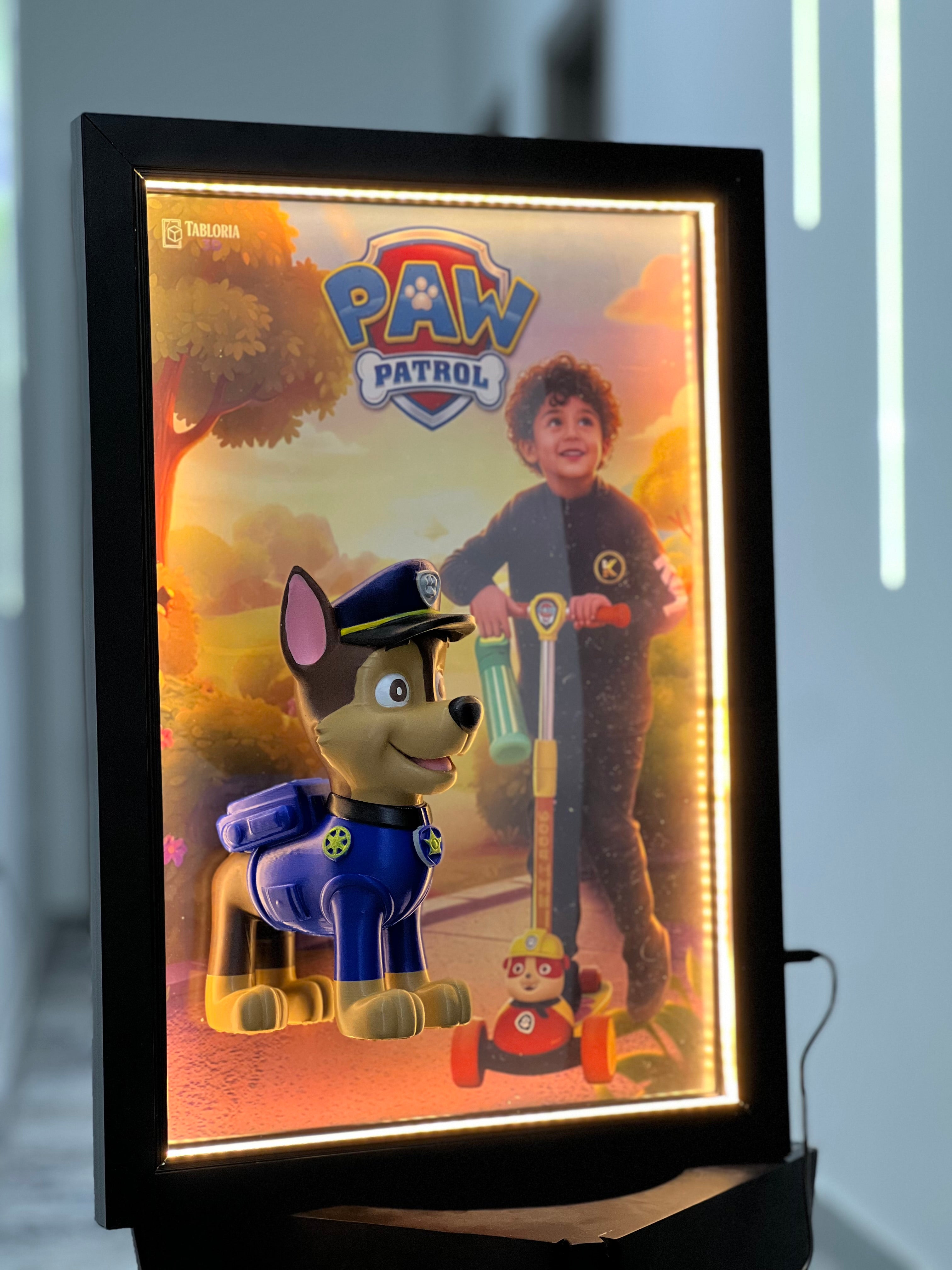 “Baw Patrol 3d portrait”