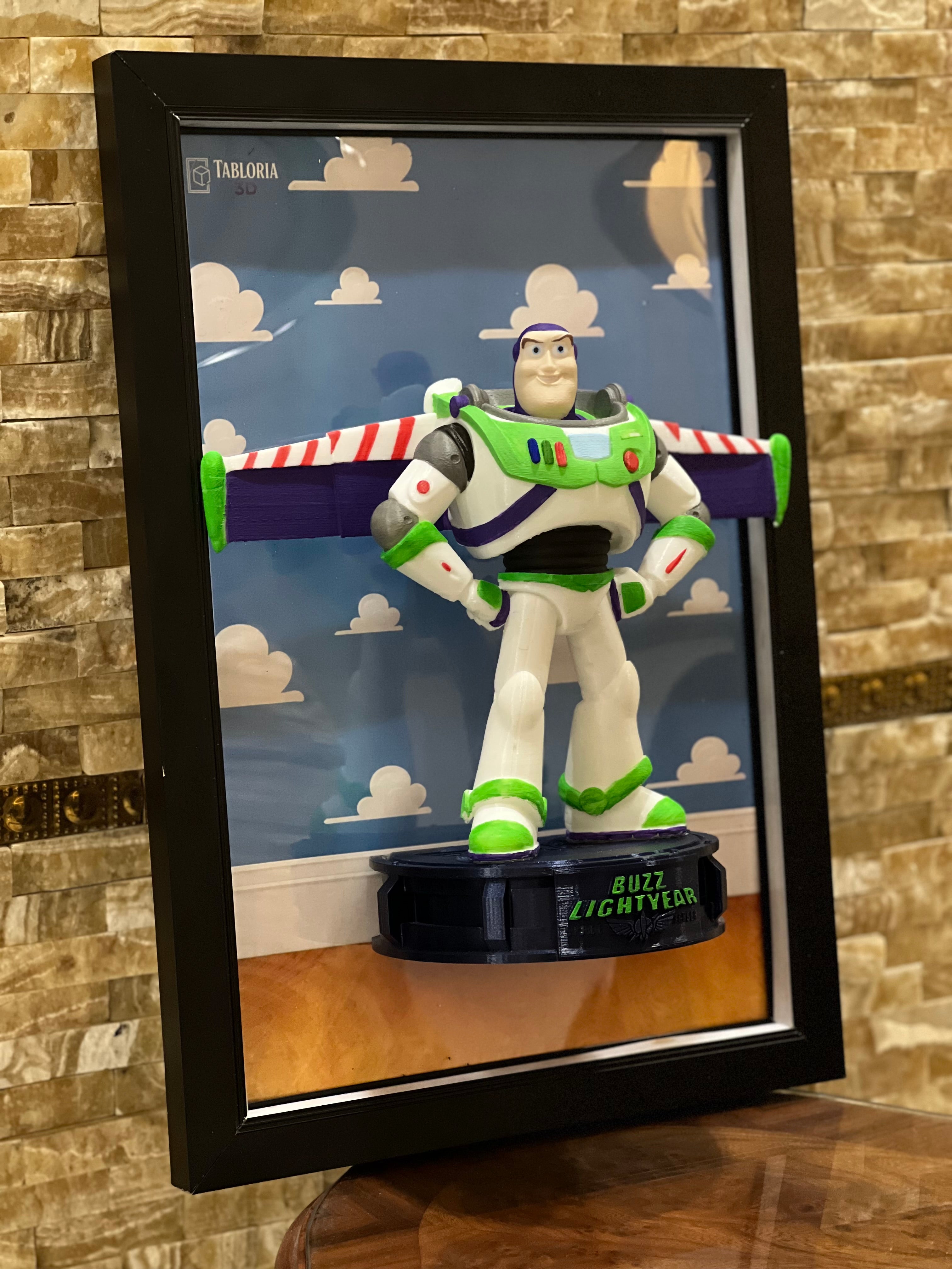 “Buzz lightyear 3d portrait”