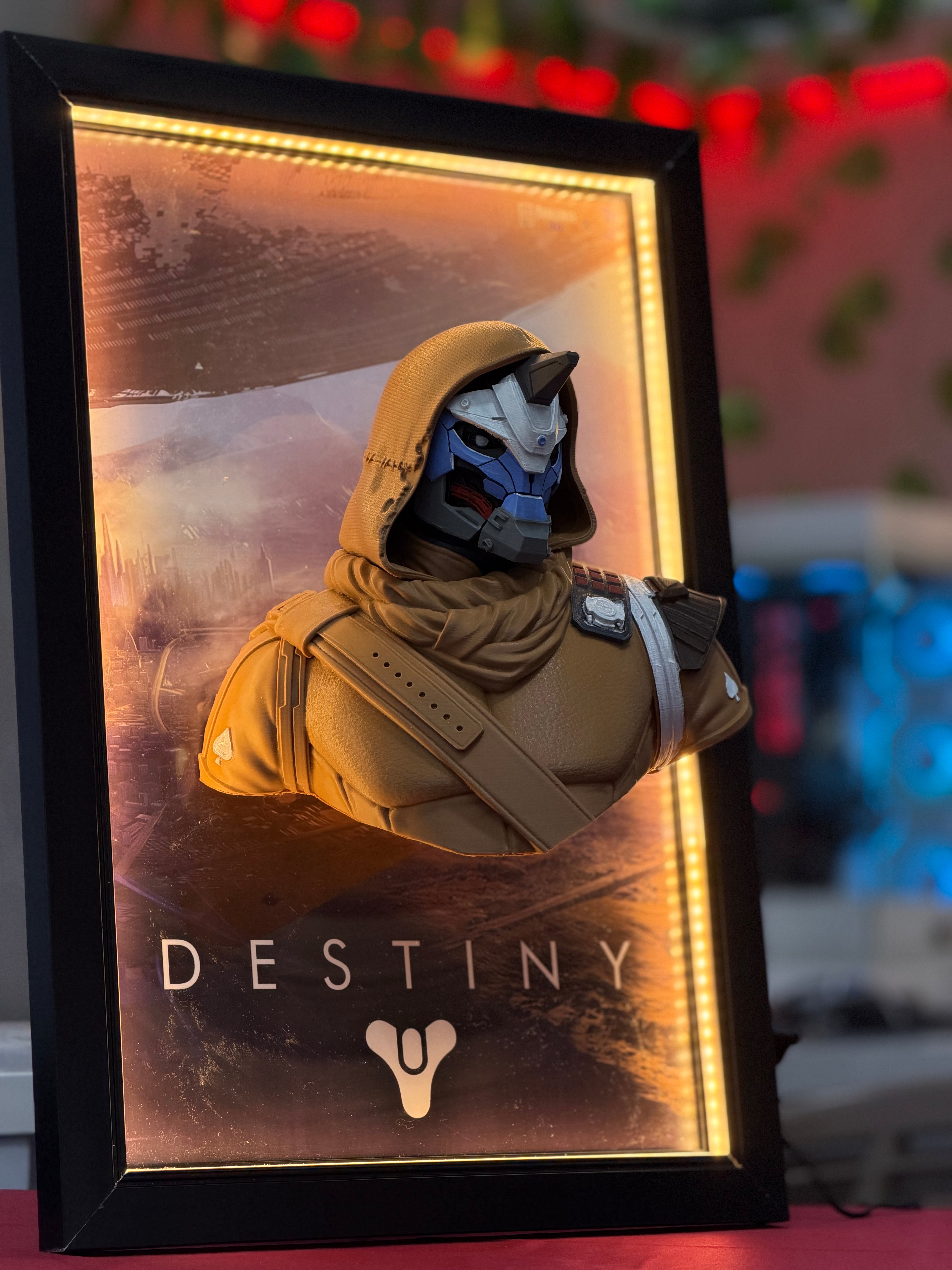 “Cayde-6 3d portrait”