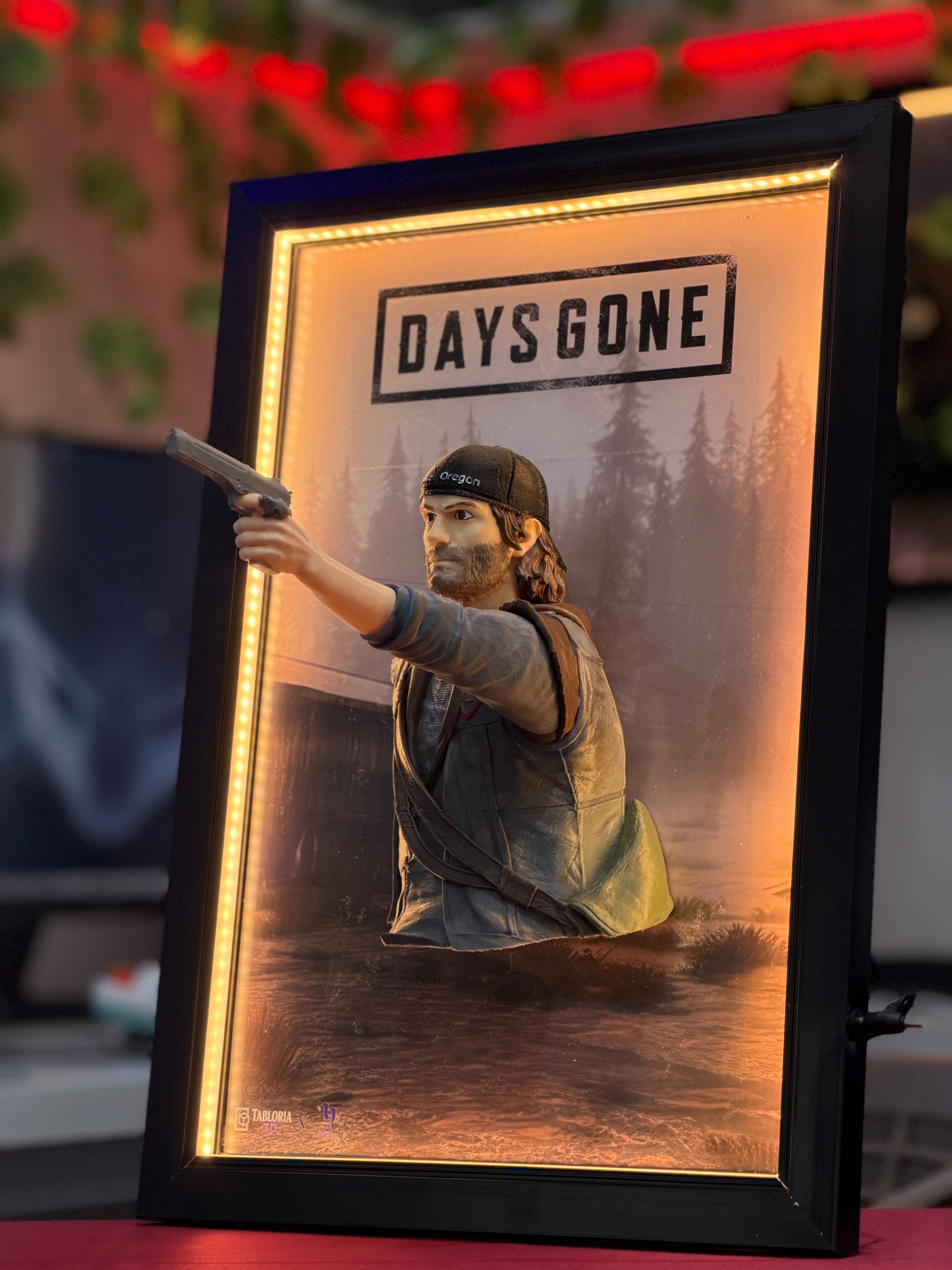 “Days gone 3d portrait”