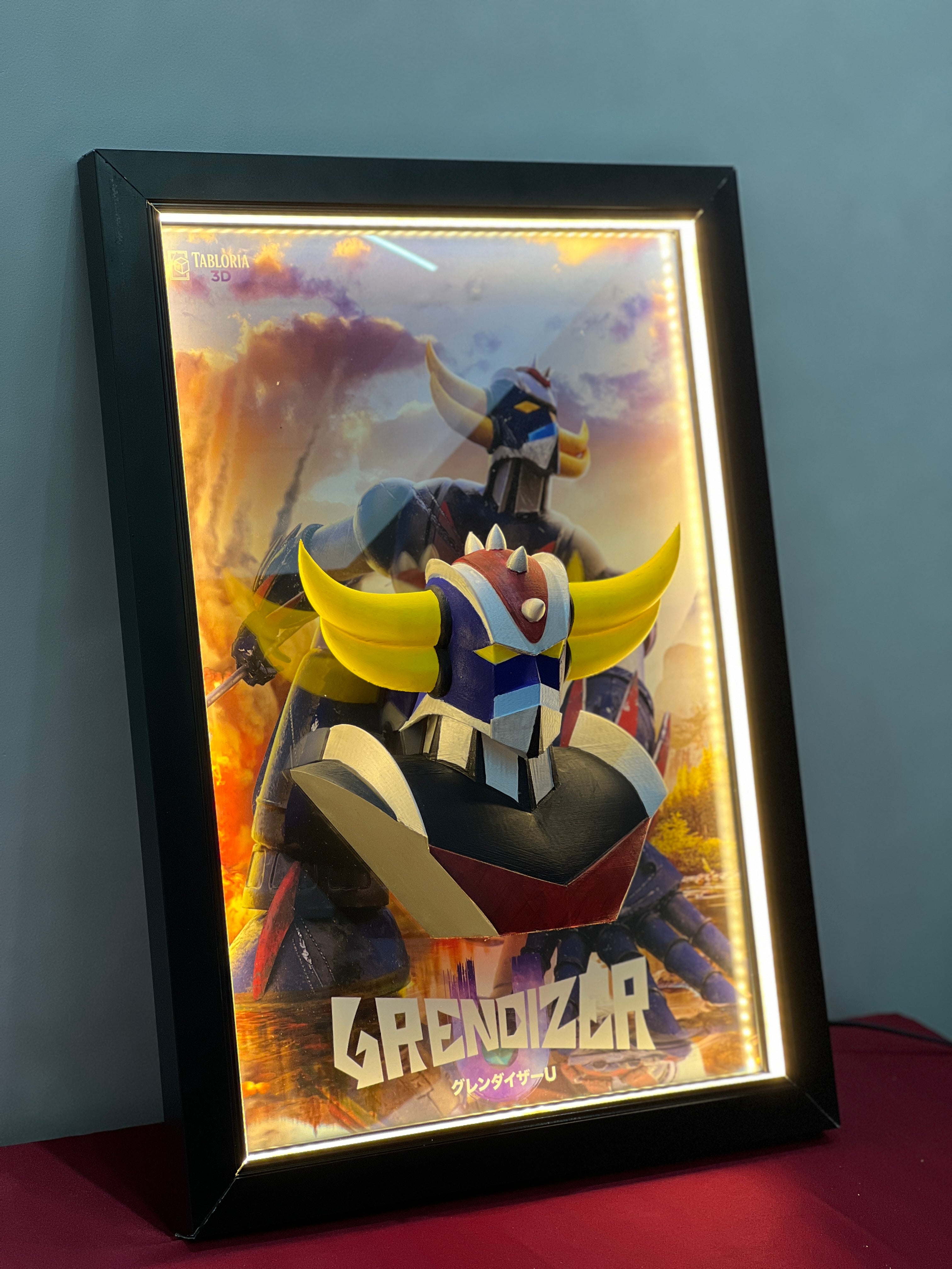 “Grendizer 3d portrait”