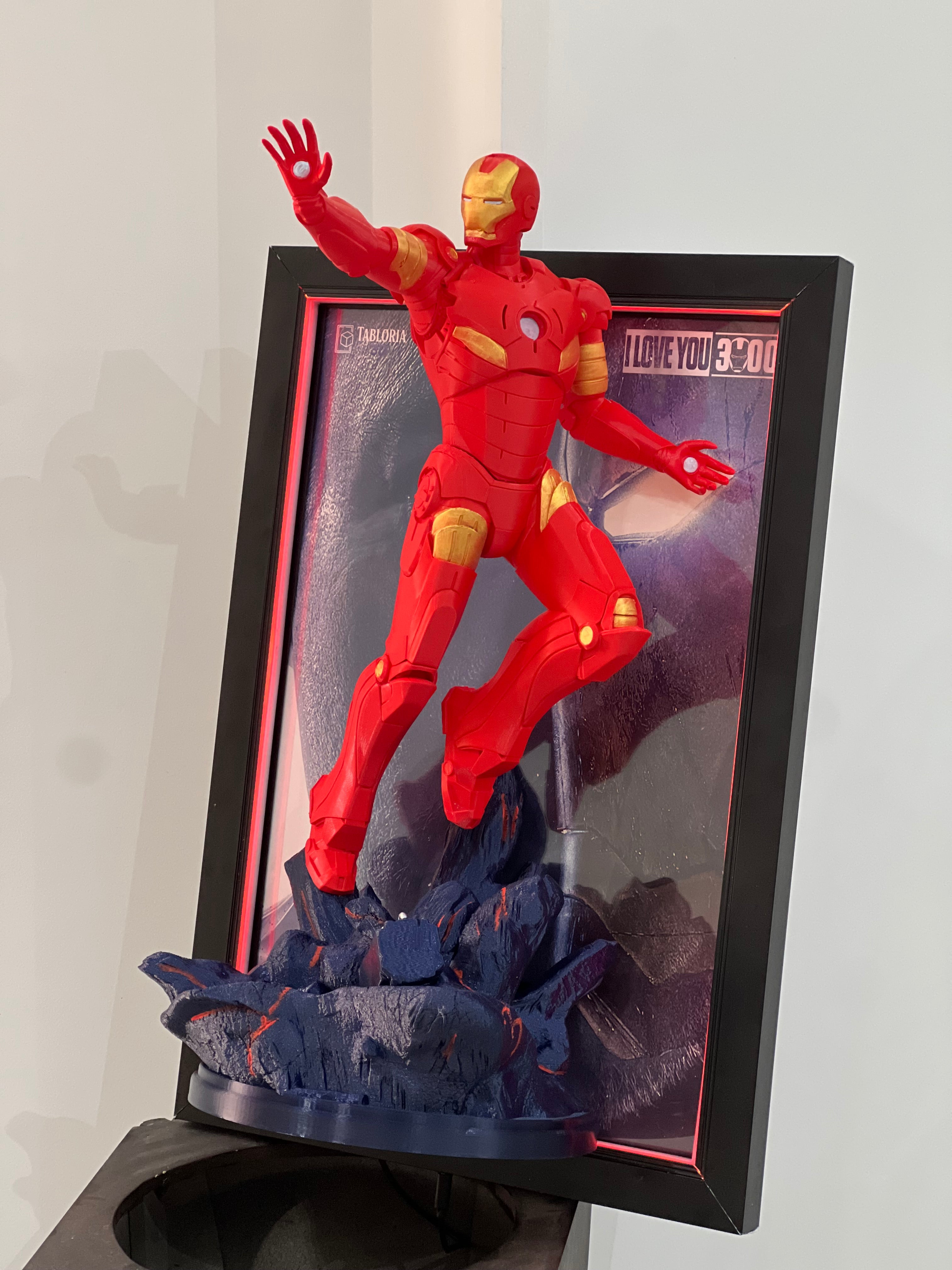 “Ironman 3d portrait”