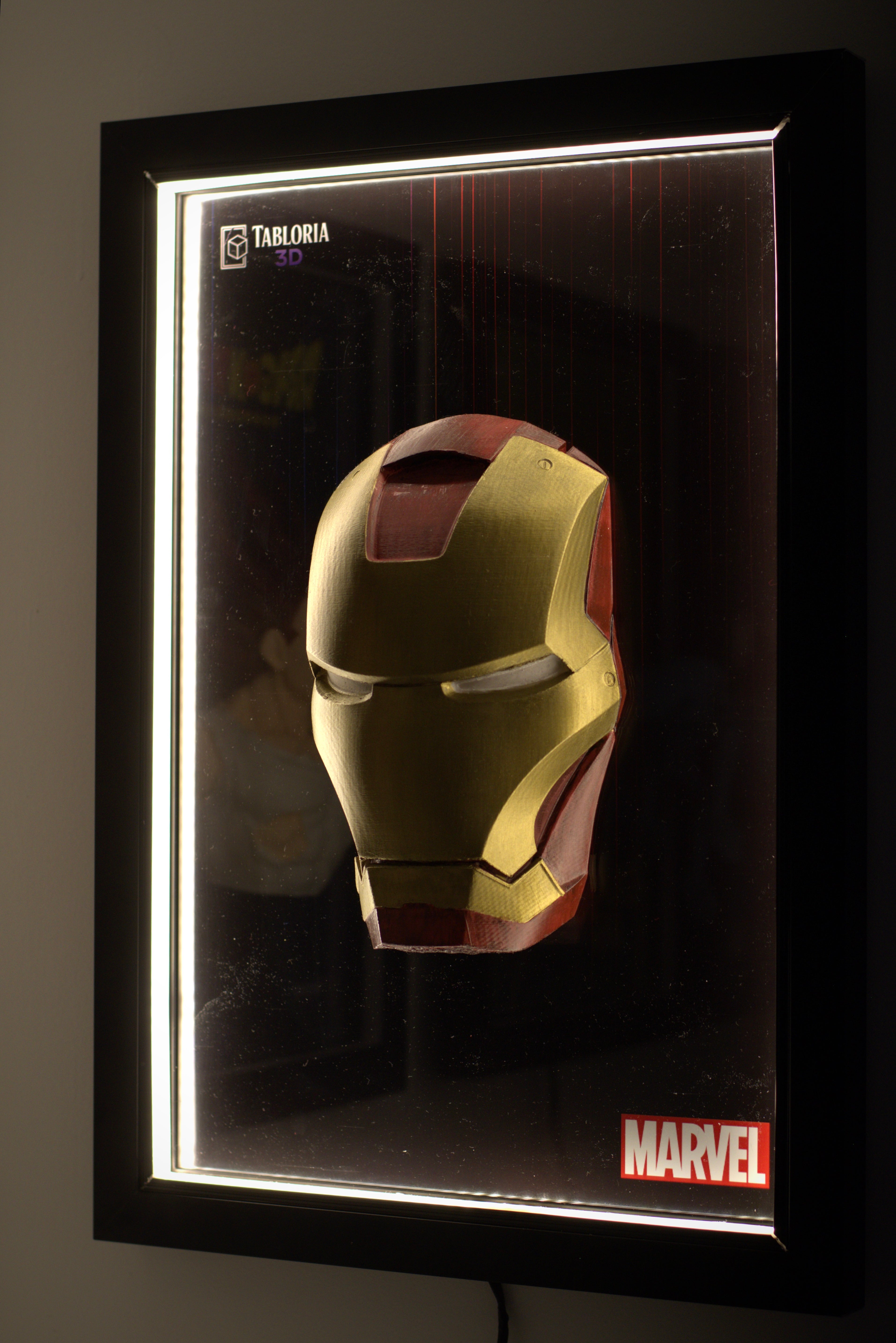 “Ironman 3d portrait”