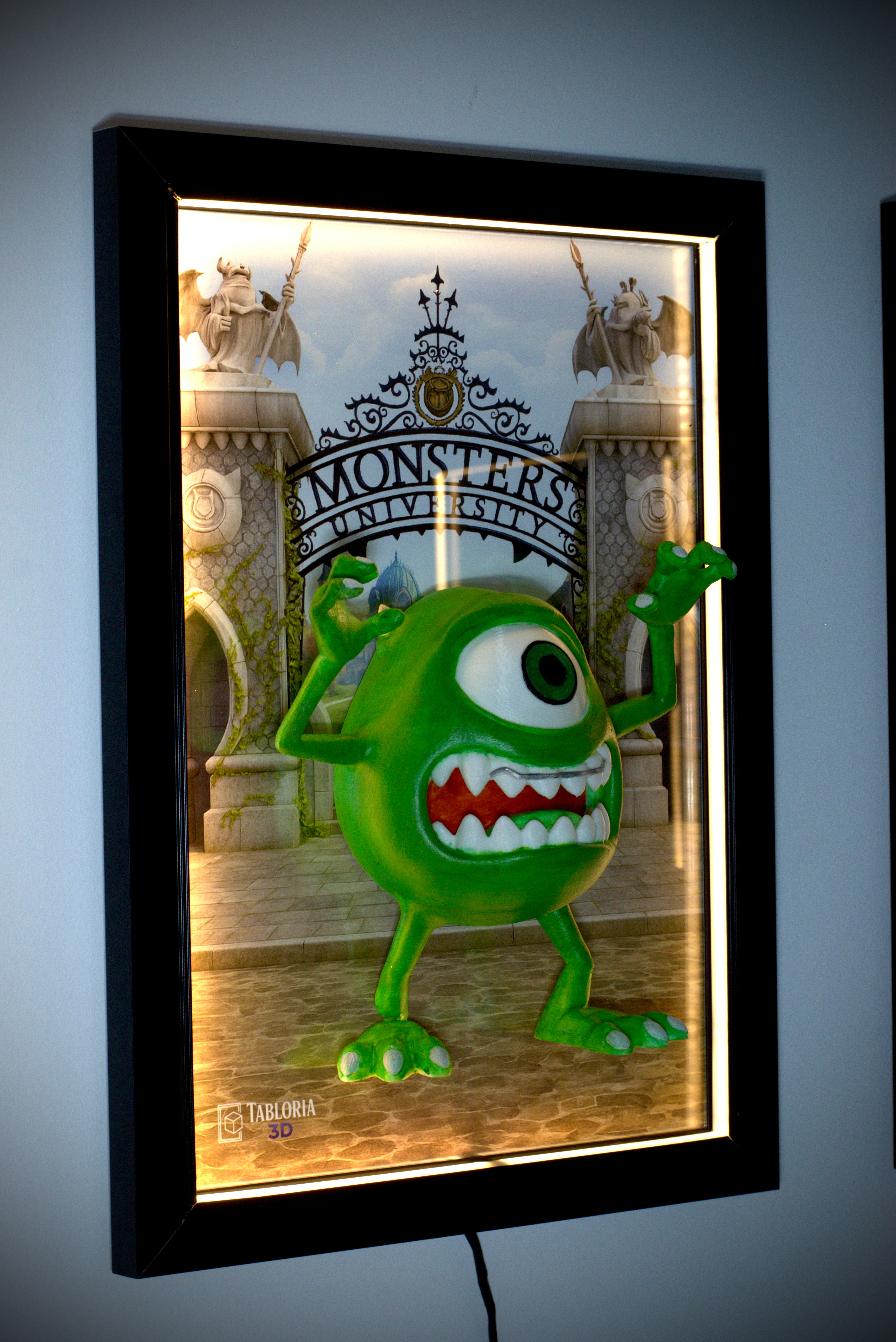 “Mike wizawski 3d portrait”