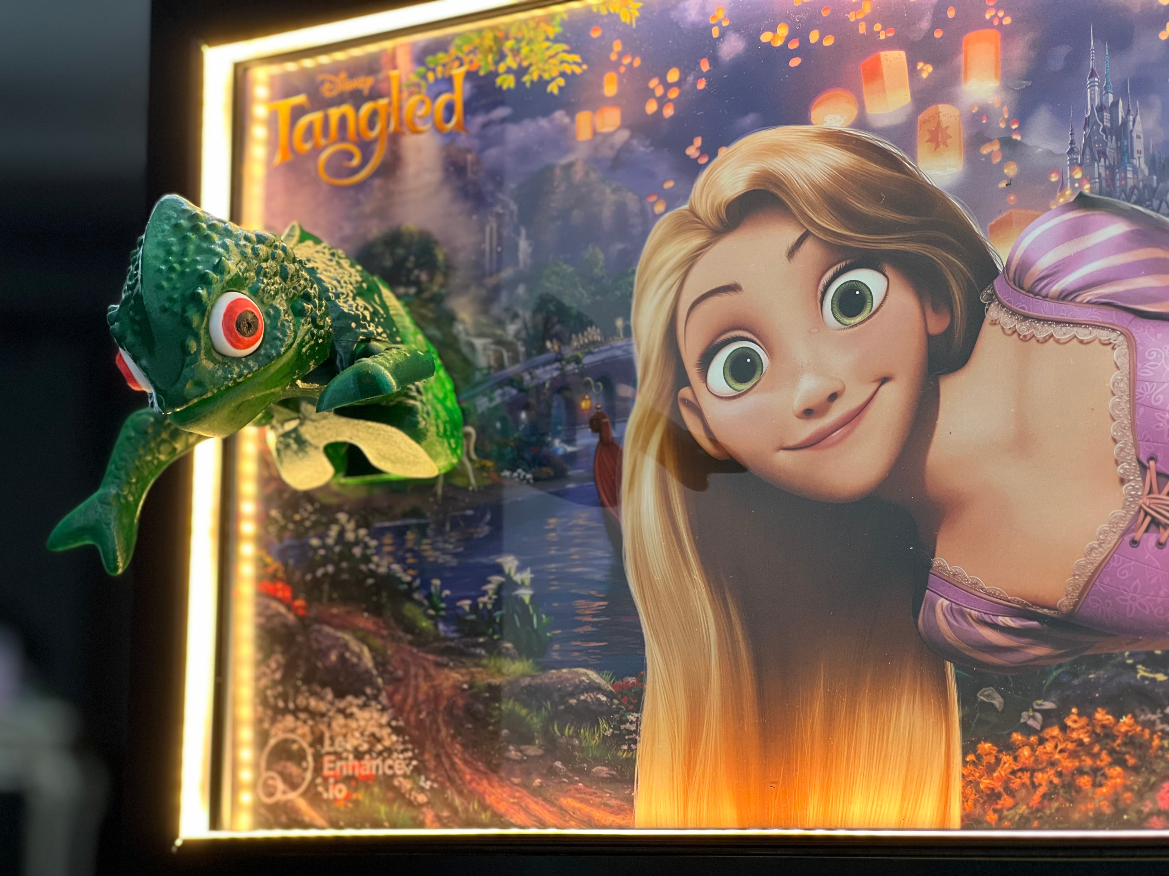 “Repunzel 3d portrait”