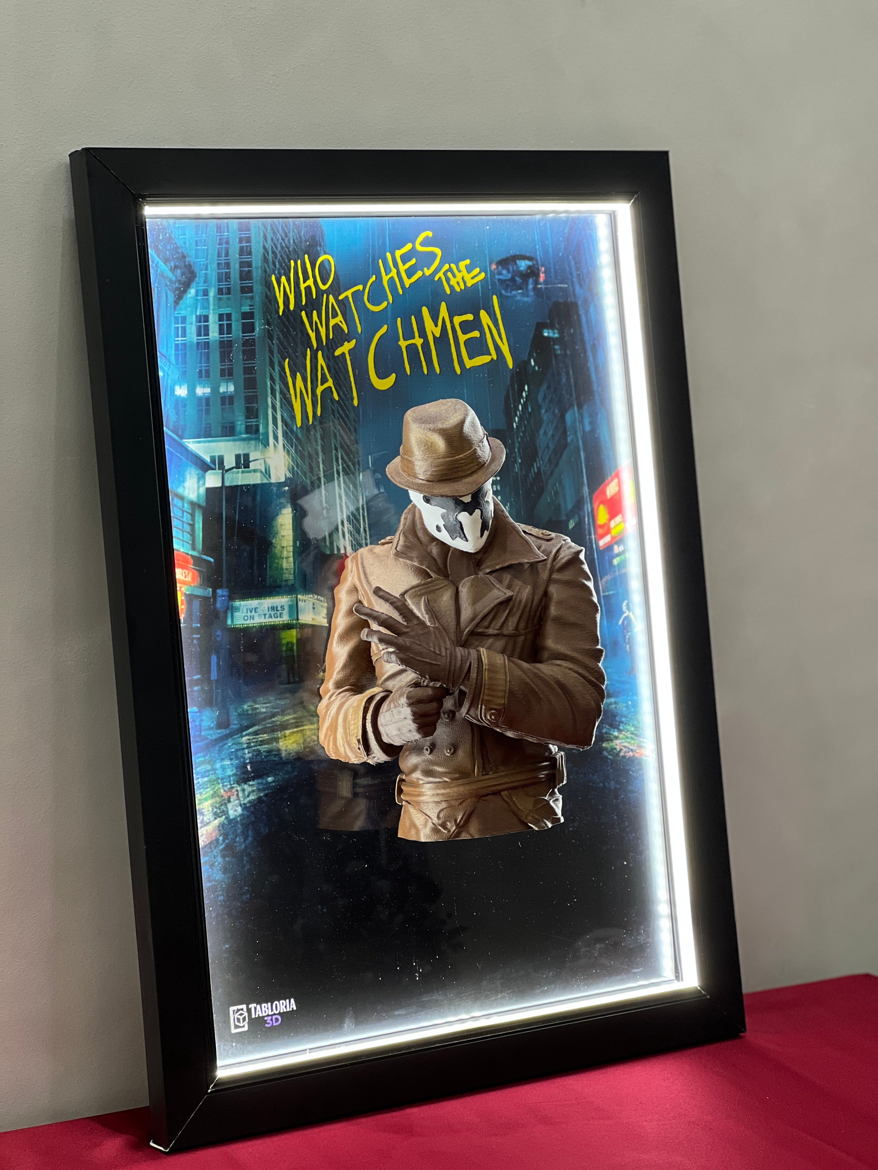 “Rorschach 3d portrait”