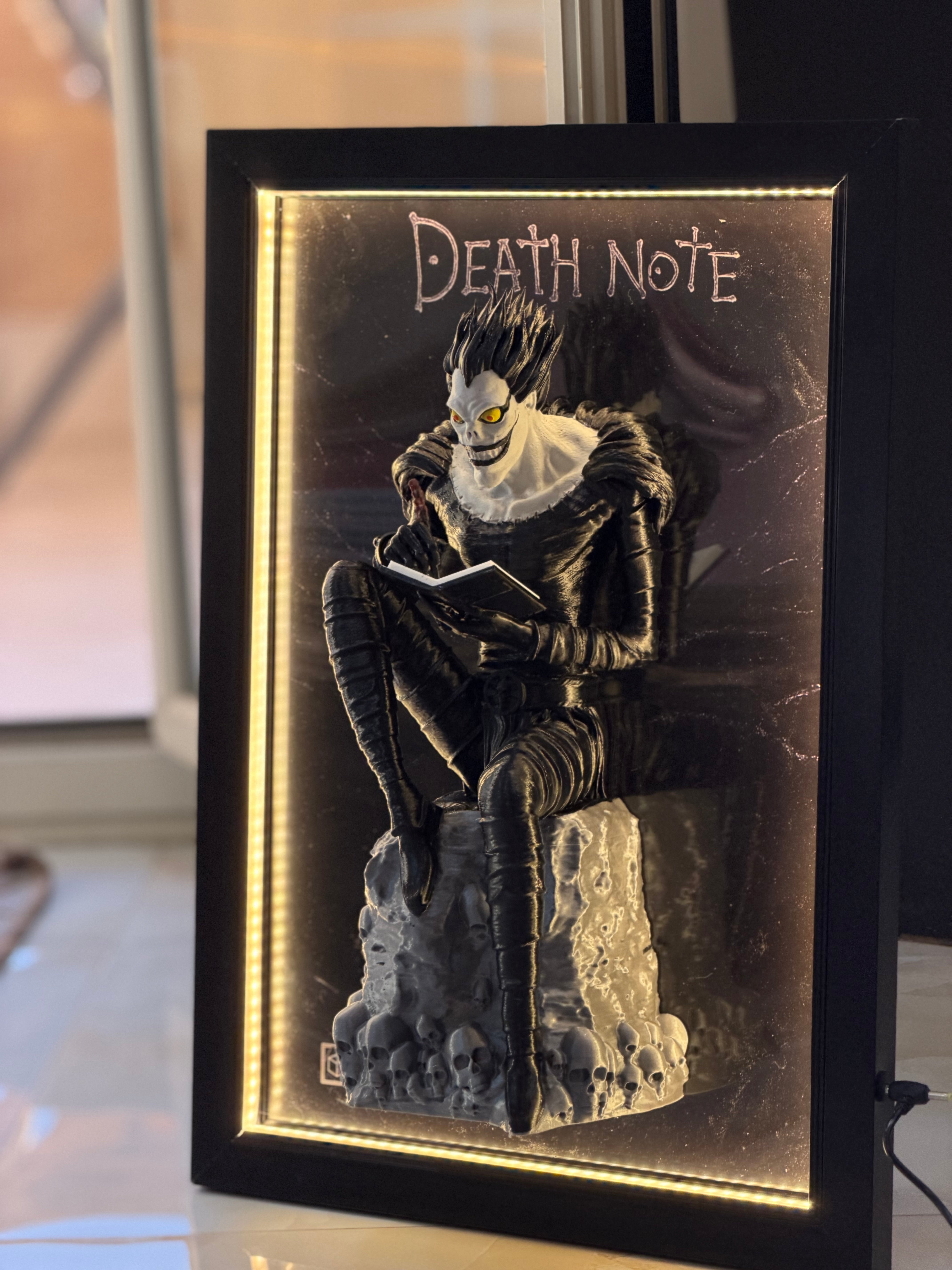 “Ryuk 3d portrait”
