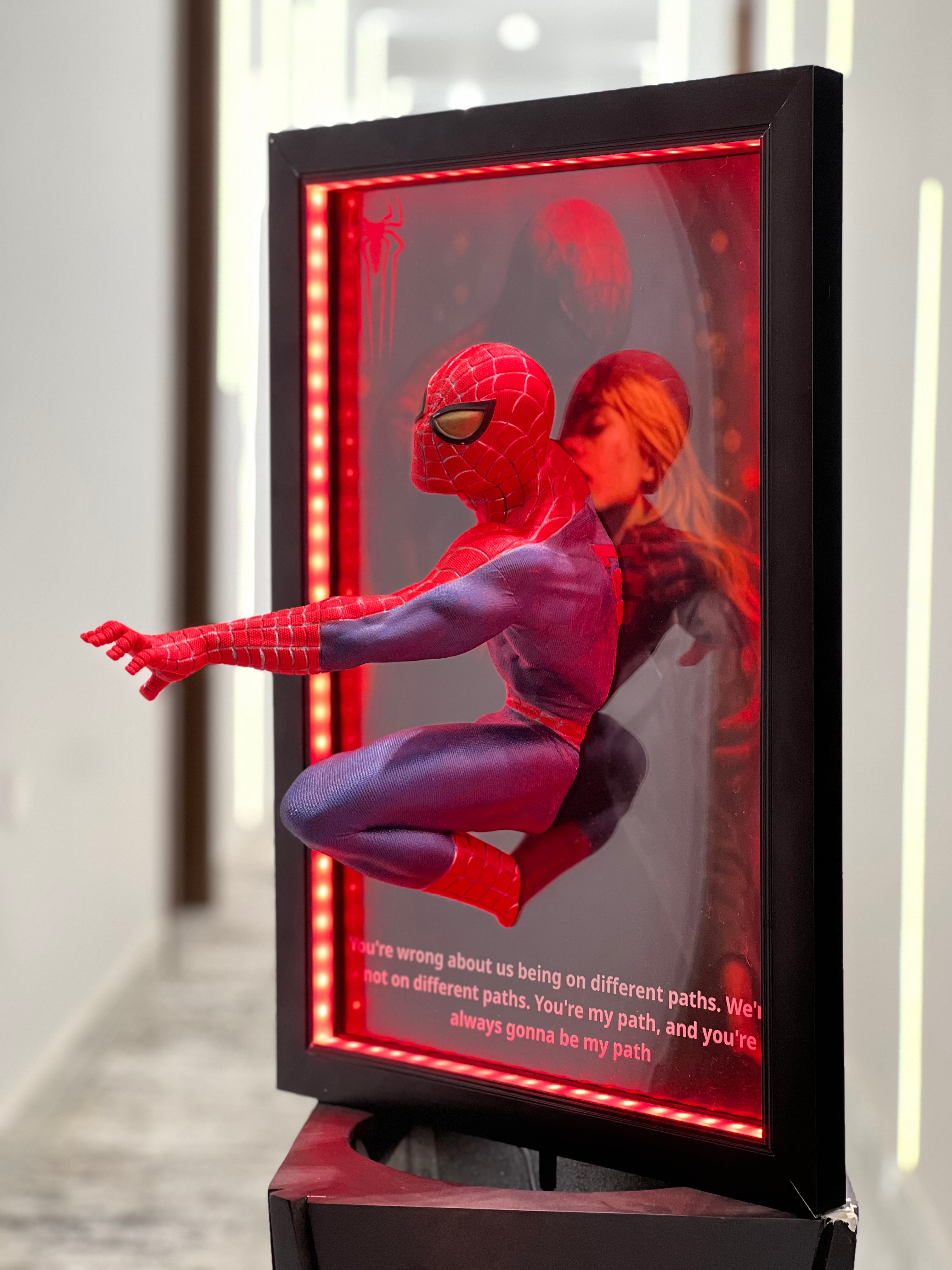 “The amazing spiderman portrait”