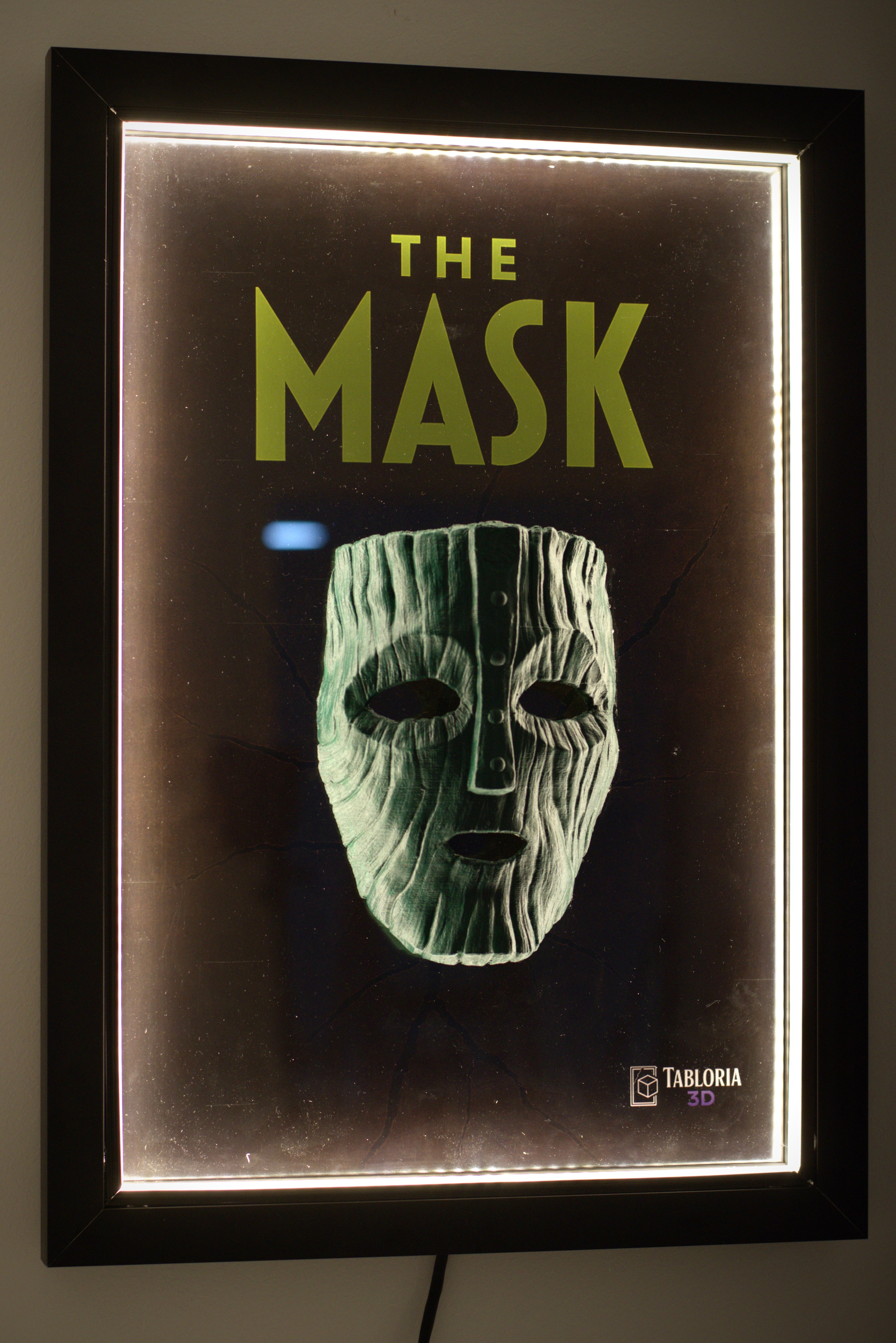 “The mask 3d portrait”