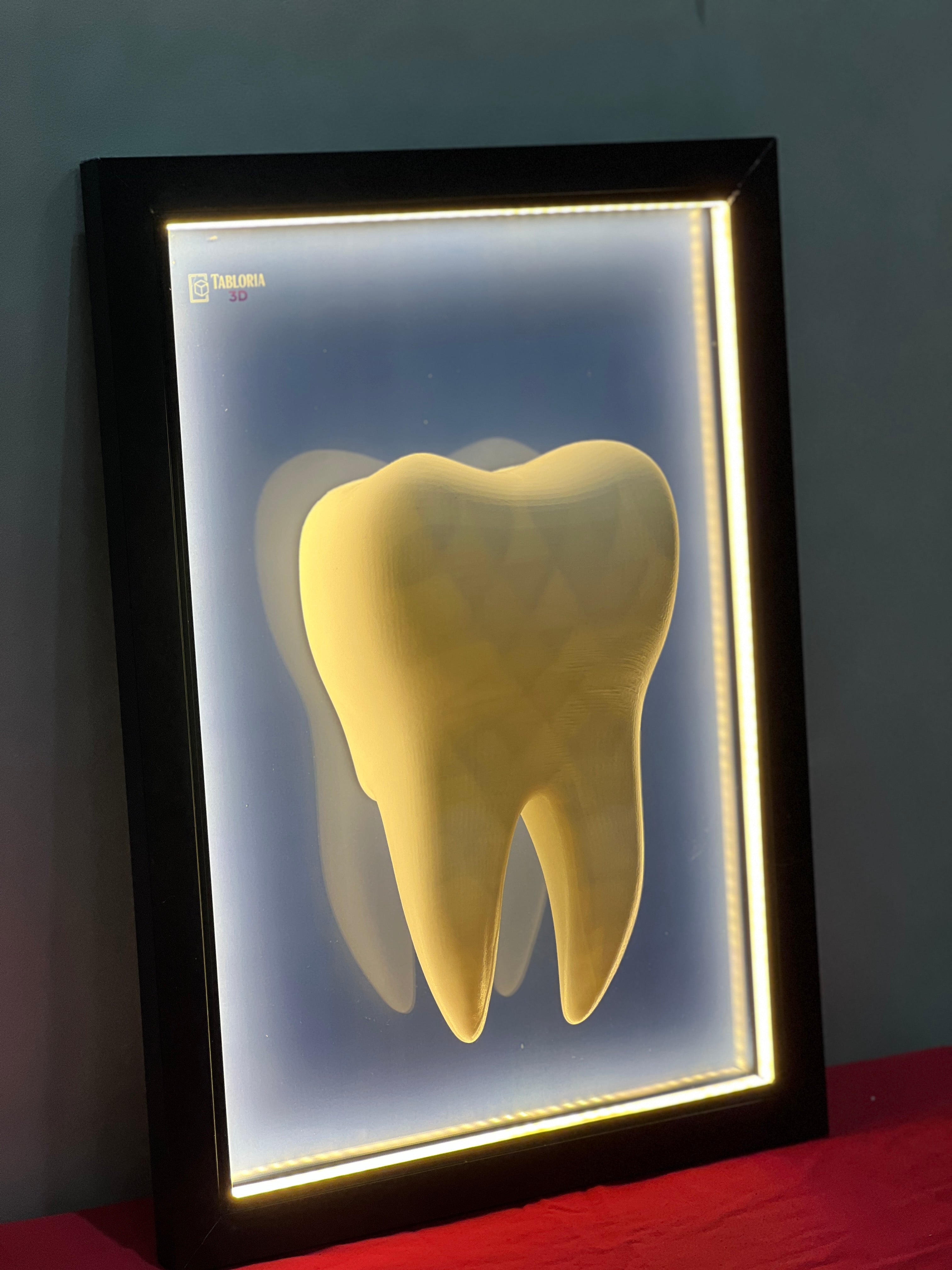“Tooth 3d portrait”