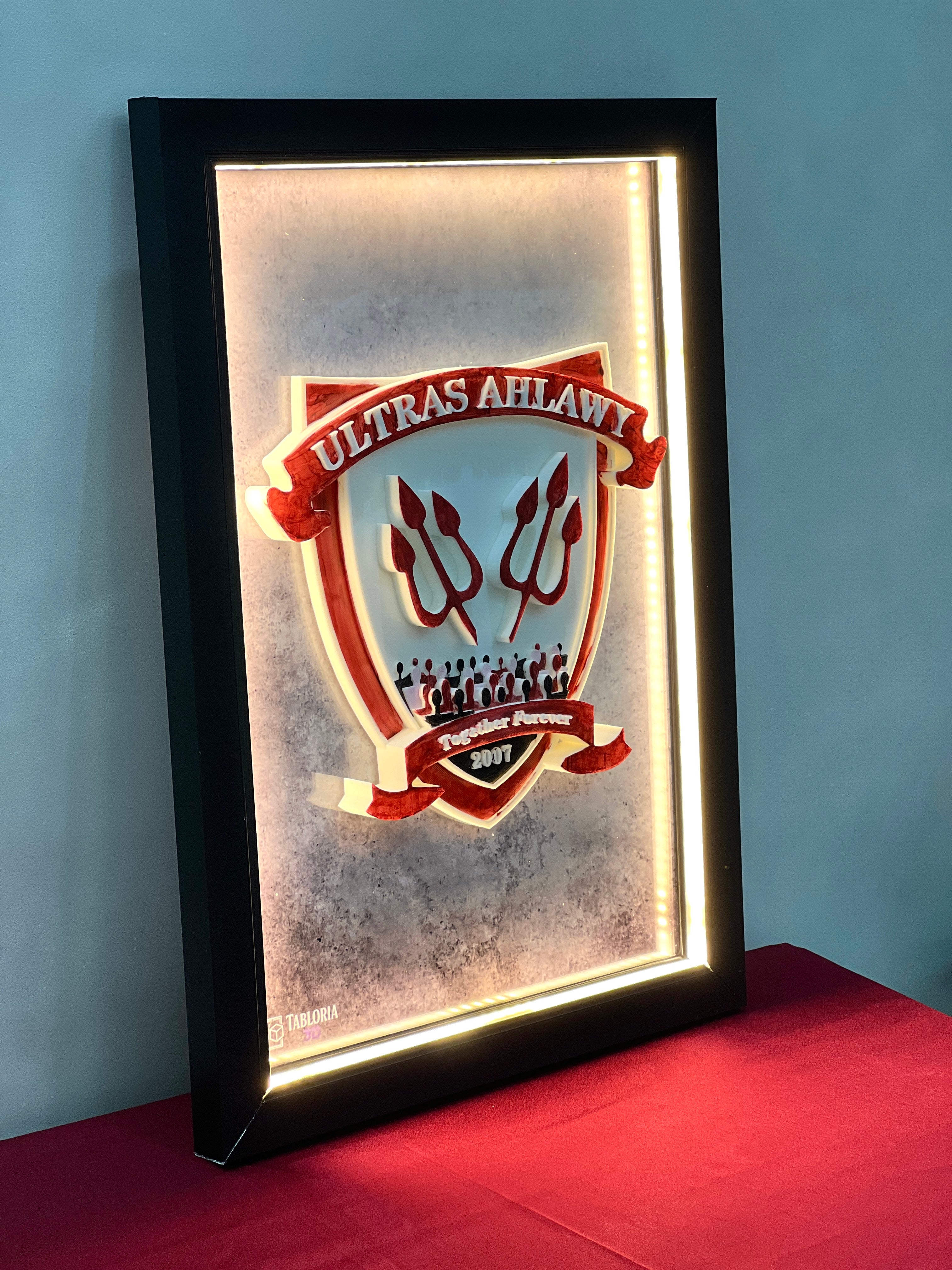 “Ultras Ahlawy 3d portrait”